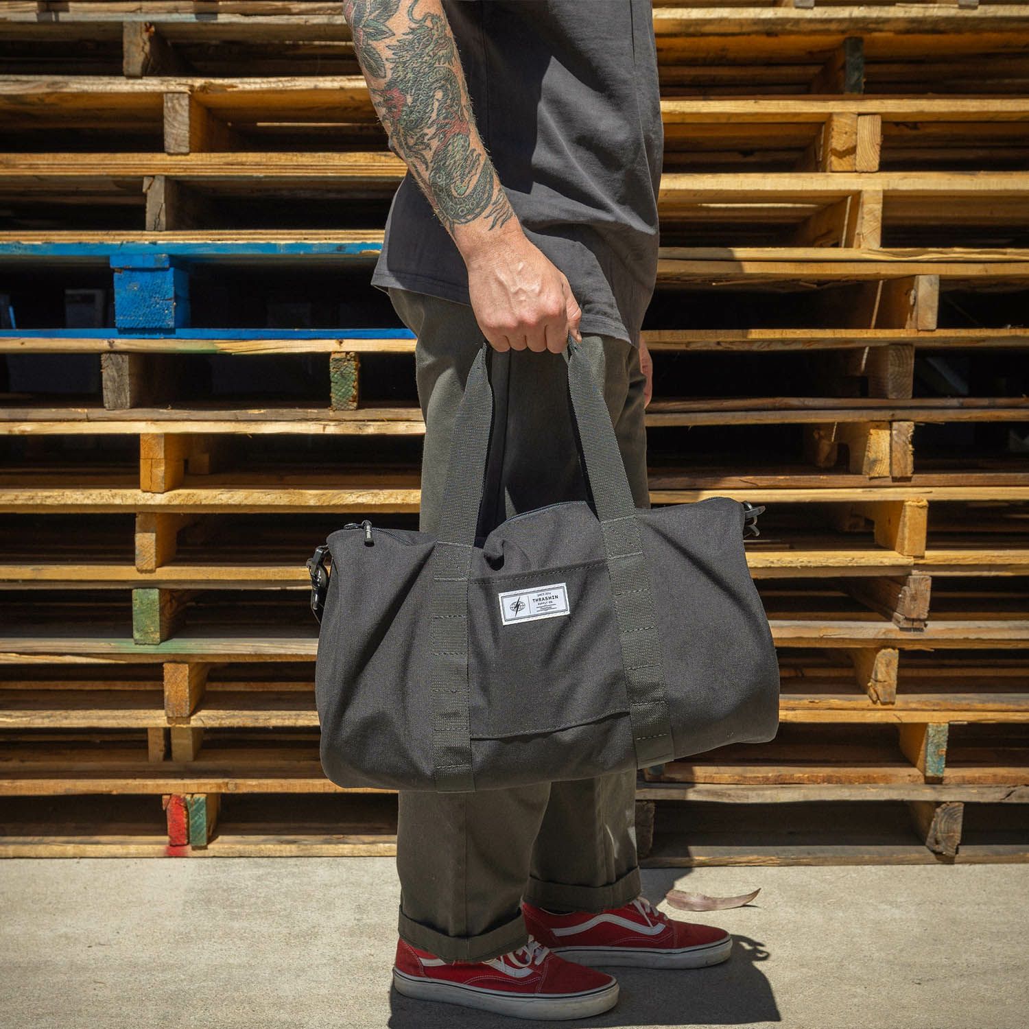 スラッシンサプライ トレードマーク ダッフルパック 27L THRASHIN SUPPLY 2