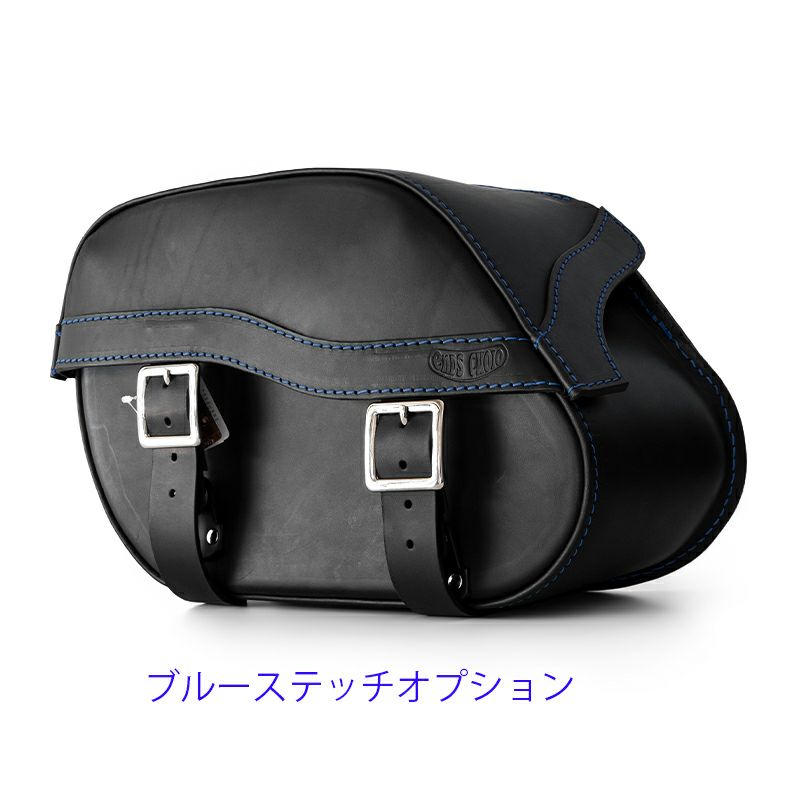 JAZZ レザーサドルバッグ 19.5L (ブラック)9