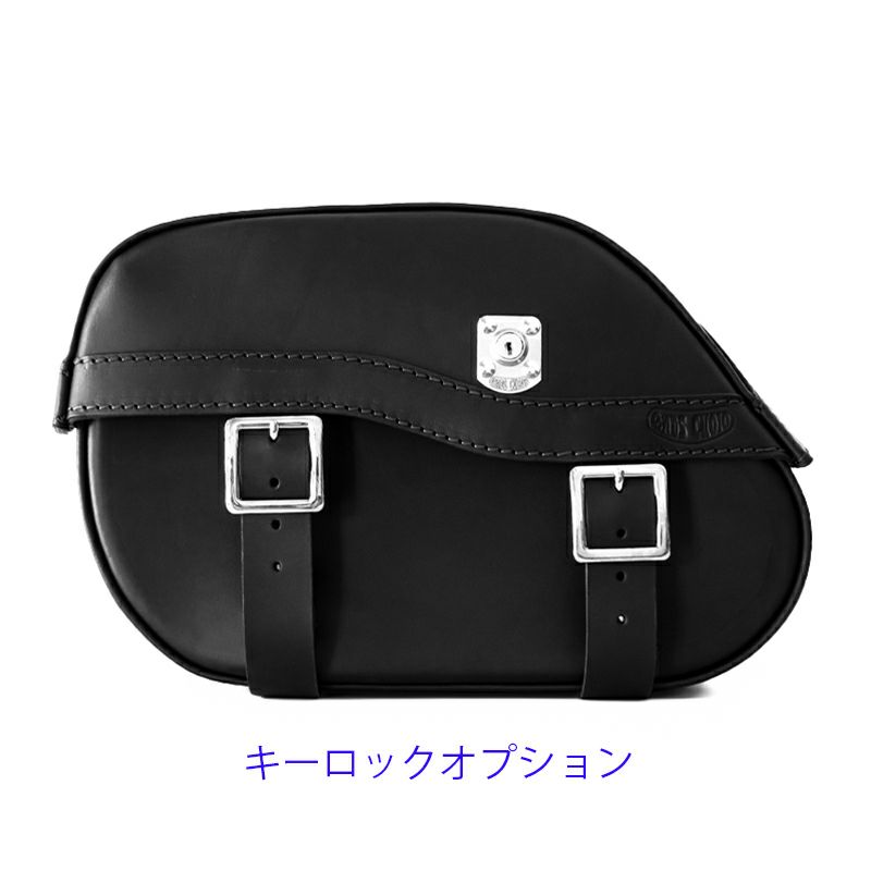 JAZZ レザーサドルバッグ 19.5L (ブラック)14