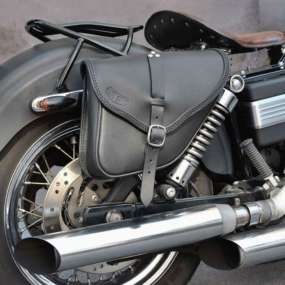 Small Tango レザーサドルバッグ 5.6L 右用