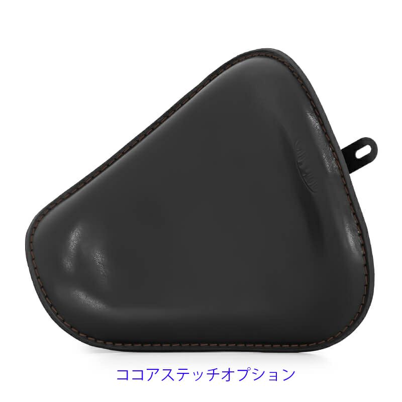 Solo Low レザーシート (ブラック) スポーツスター18