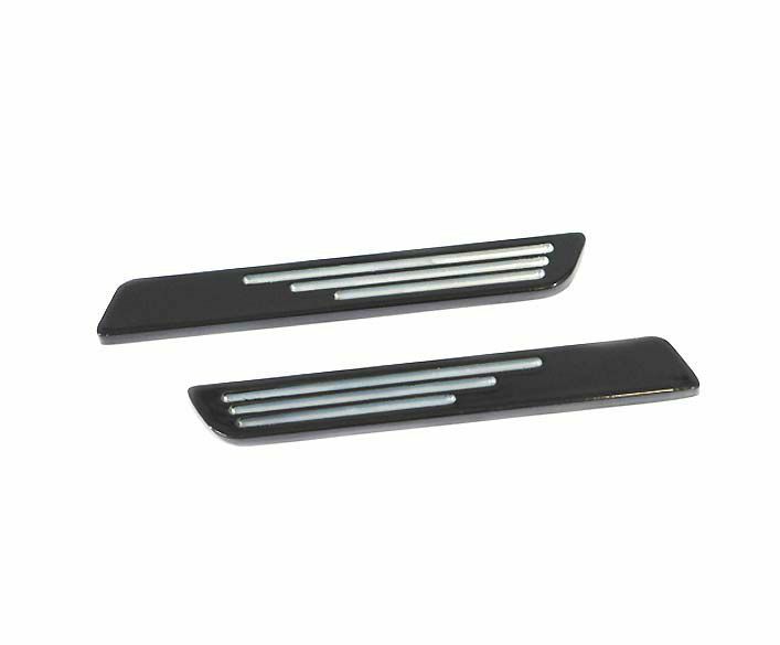 Drag Specialties　サドルバッグ　ラッチ・インサート　ブラック-02