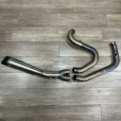 Roland Sands Design スラント 2in1マフラー ステンレス 04～13スポーツスター