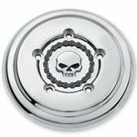 スカル＆チェーンコレクション・エアクリーナートリム　/ジュエルスカル-01