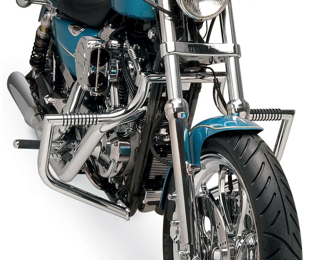 Harley-Davidson リンドビーエンジンガード シルバー