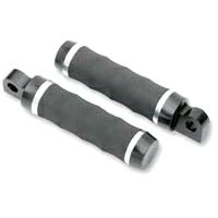 Drag Specialties　リップタイド・フットペグ　グロスブラック　全車種-01