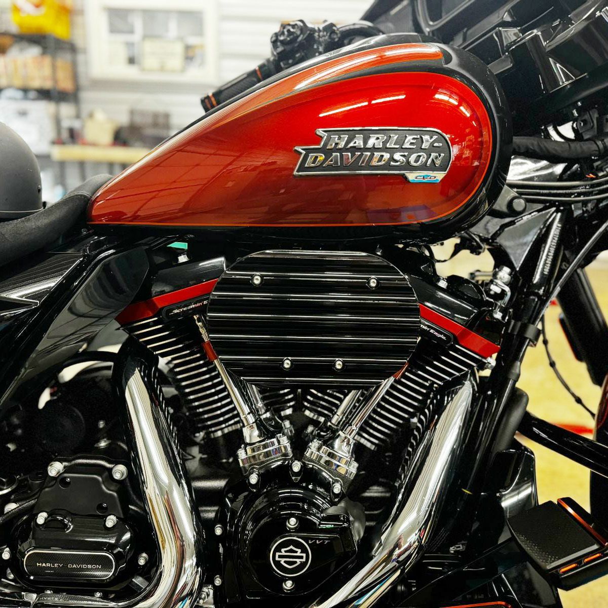 2025以降 ツーリング、ソフテイル NEXGEN 828 ハイフロー エアクリーナーキット ブラック DK Custom 2