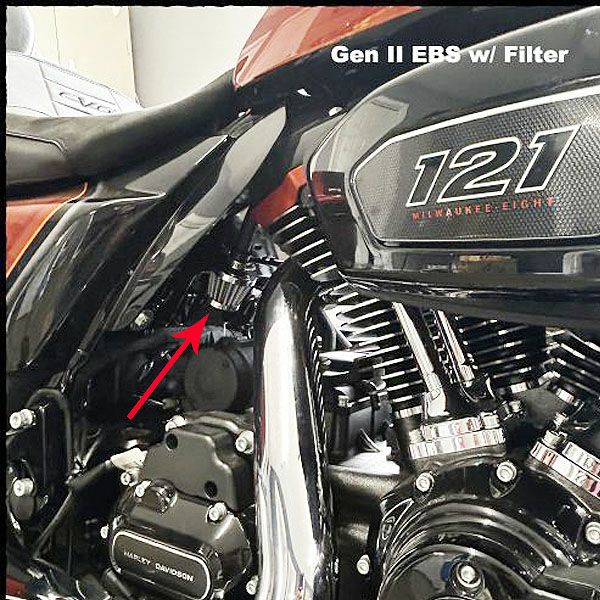 2025以降 ツーリング、ソフテイル NEXGEN 828 ハイフロー エアクリーナーキット ブラック DK Custom 6