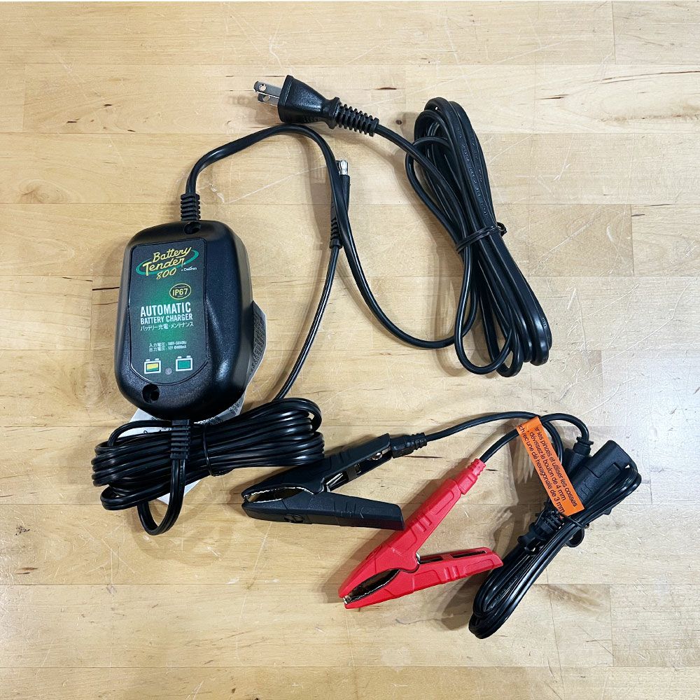 防水型バッテリーテンダー(800mA)フロート式（ハーレー純正[99820-09]同一品）-02