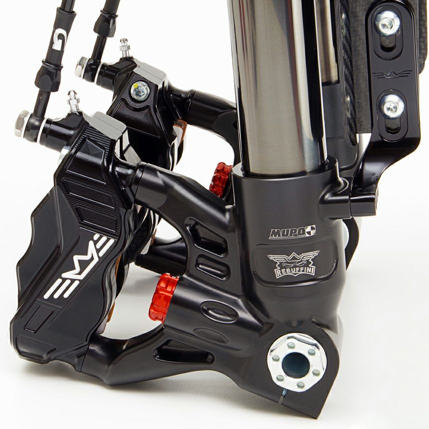 ラジアルマウント ブレーキキャリパー フロント・右用 (ブラック)2