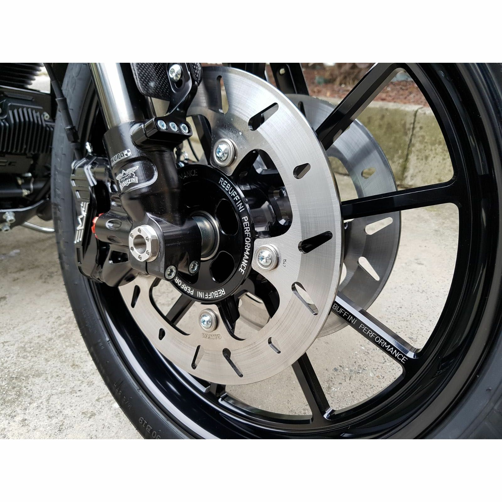 ラジアルマウント ブレーキキャリパー フロント・右用 (ブラック)4