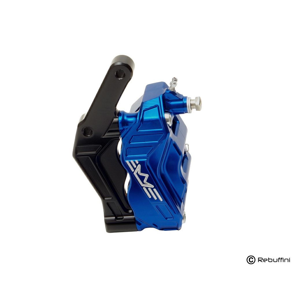 レブフィニ フロントラジアルキャリパー マウント シングルディスク用 (ブラック)