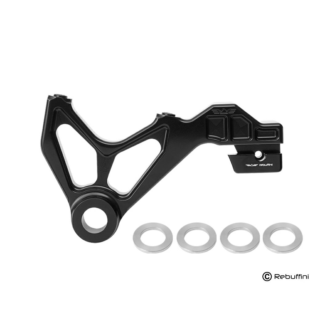 リアラジアルキャリパー マウント (ブラック) ダイナ1