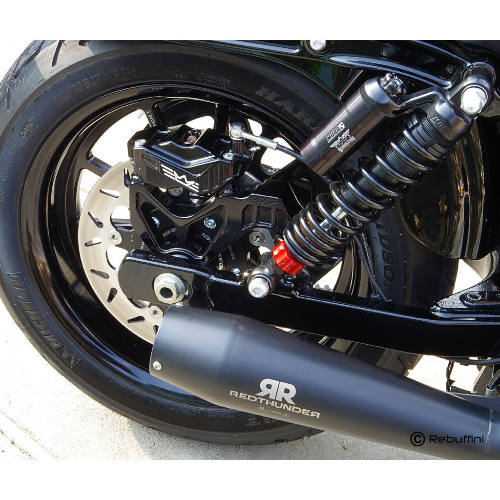 ラジアルマウント ブレーキキャリパー リア・右用 (ブルー)1