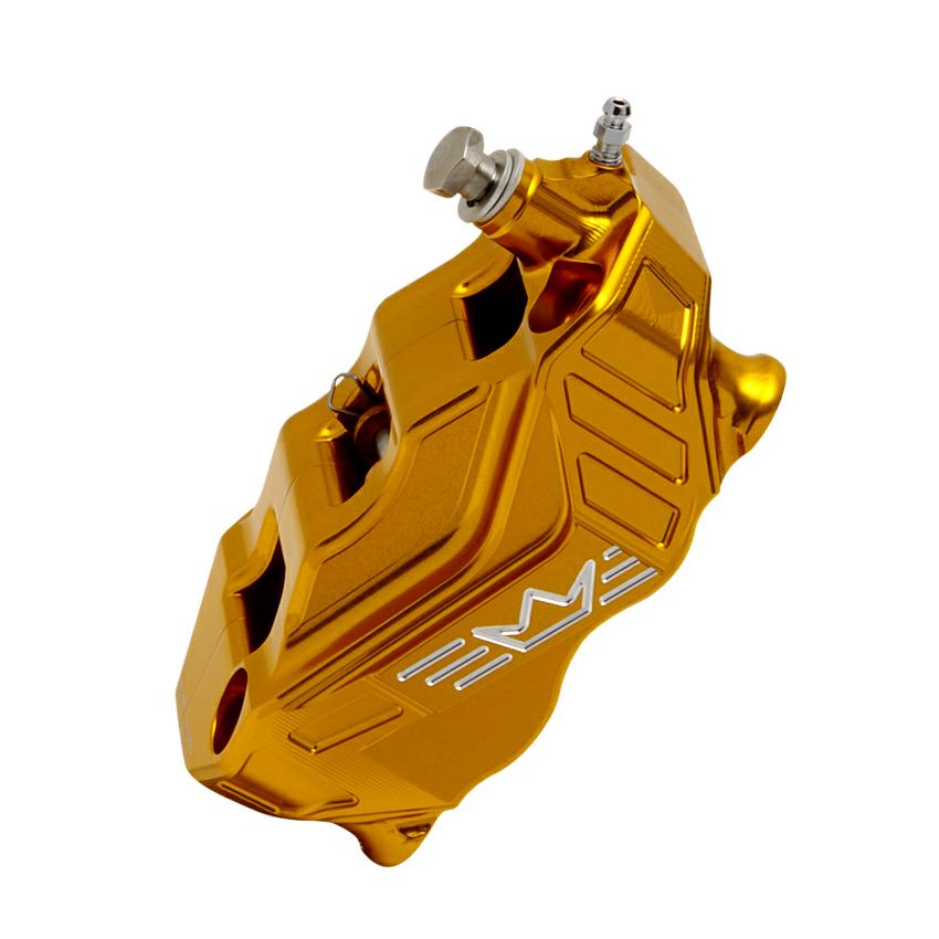 ラジアルマウント ブレーキキャリパー リア・右用 (ゴールド)