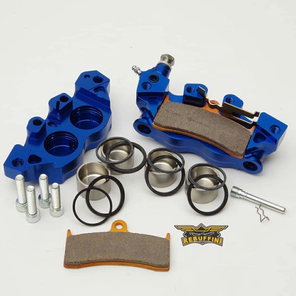 ラジアルマウント ブレーキキャリパー リア・右用 (ゴールド)2