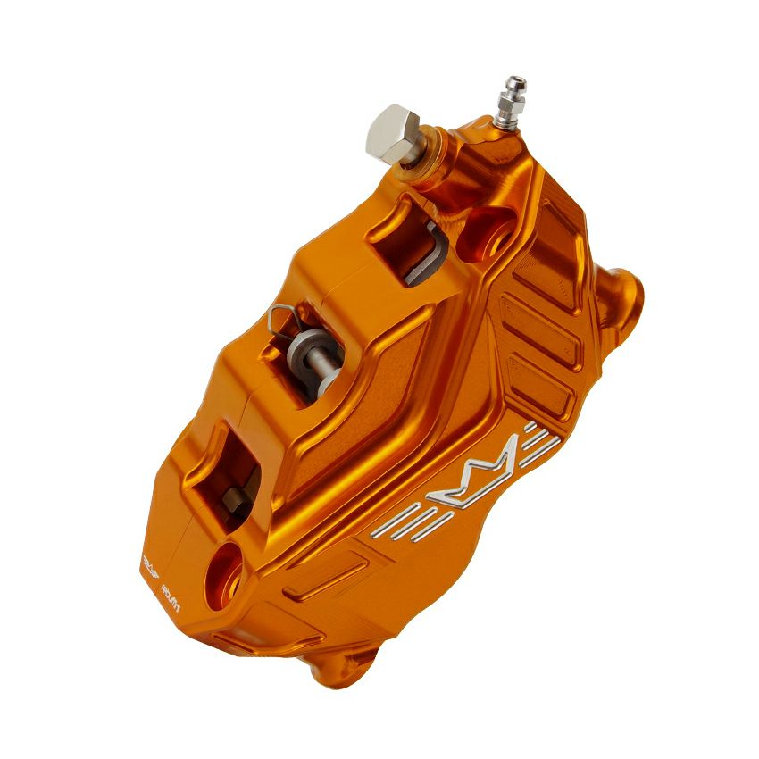 ラジアルマウント ブレーキキャリパー リア・右用 (オレンジ)