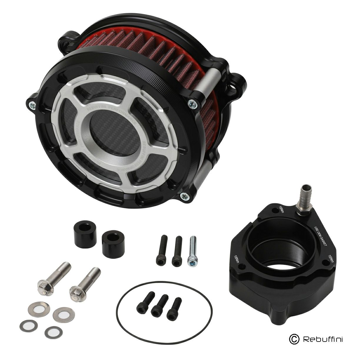 GPX ハイフロー・エアクリーナー (シルバー)1