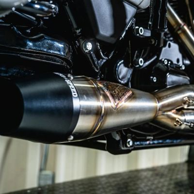 SAWICKI ショーティー2IN1・フルエキゾーストマフラー ステンレス