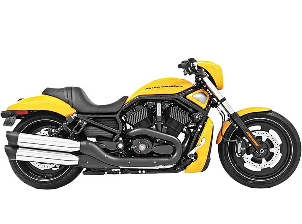 フリーダムパフォーマンス(FREEDOM) エキゾースト　スリップオン Night Rod用 ブラックエンド-01