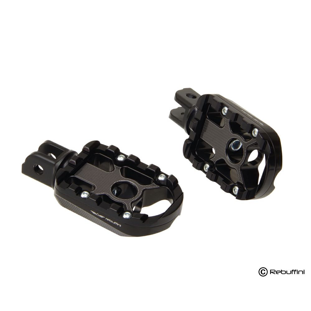 Wheelie ライダー フットペグ (ブラック) M8ソフテイル