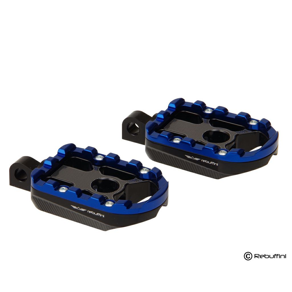 Wheelie フットペグ (ブラック/ブルー)