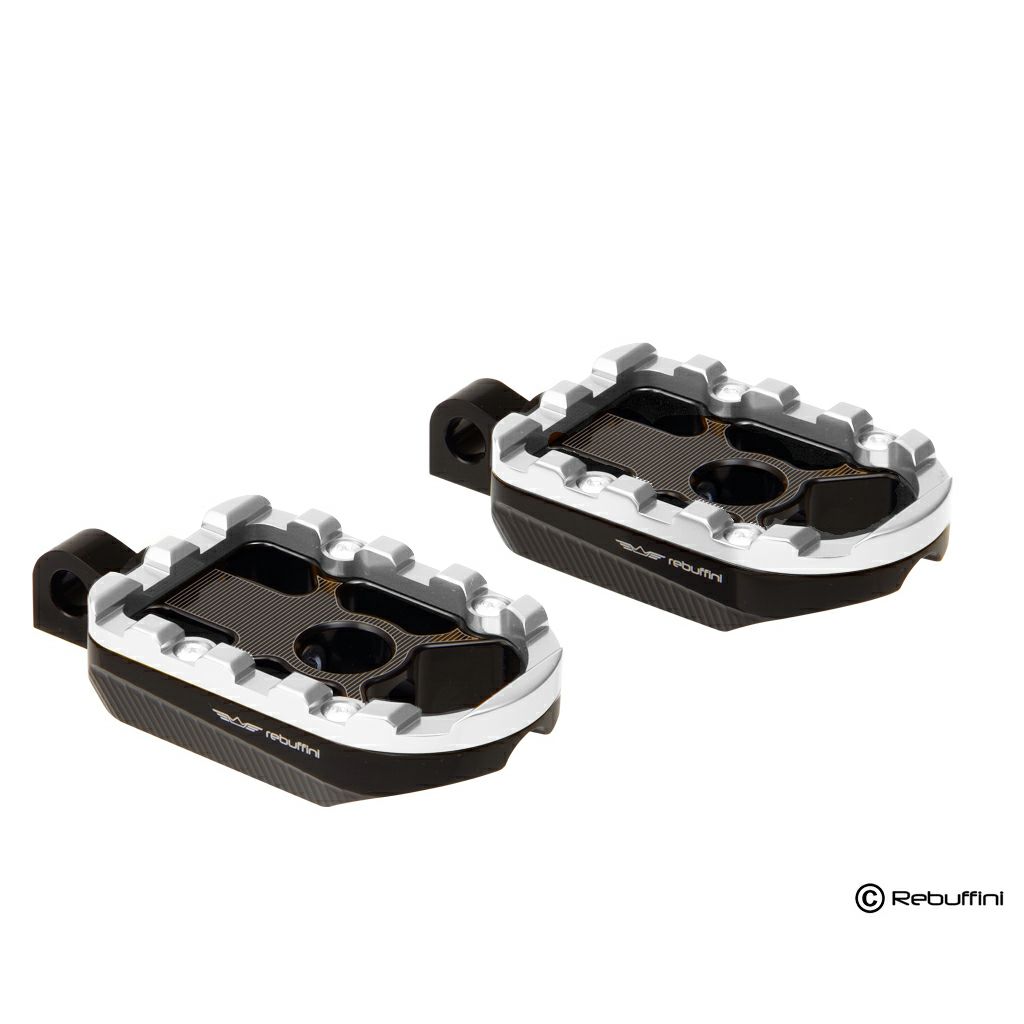 Wheelie フットペグ (ブラック/シルバー)1