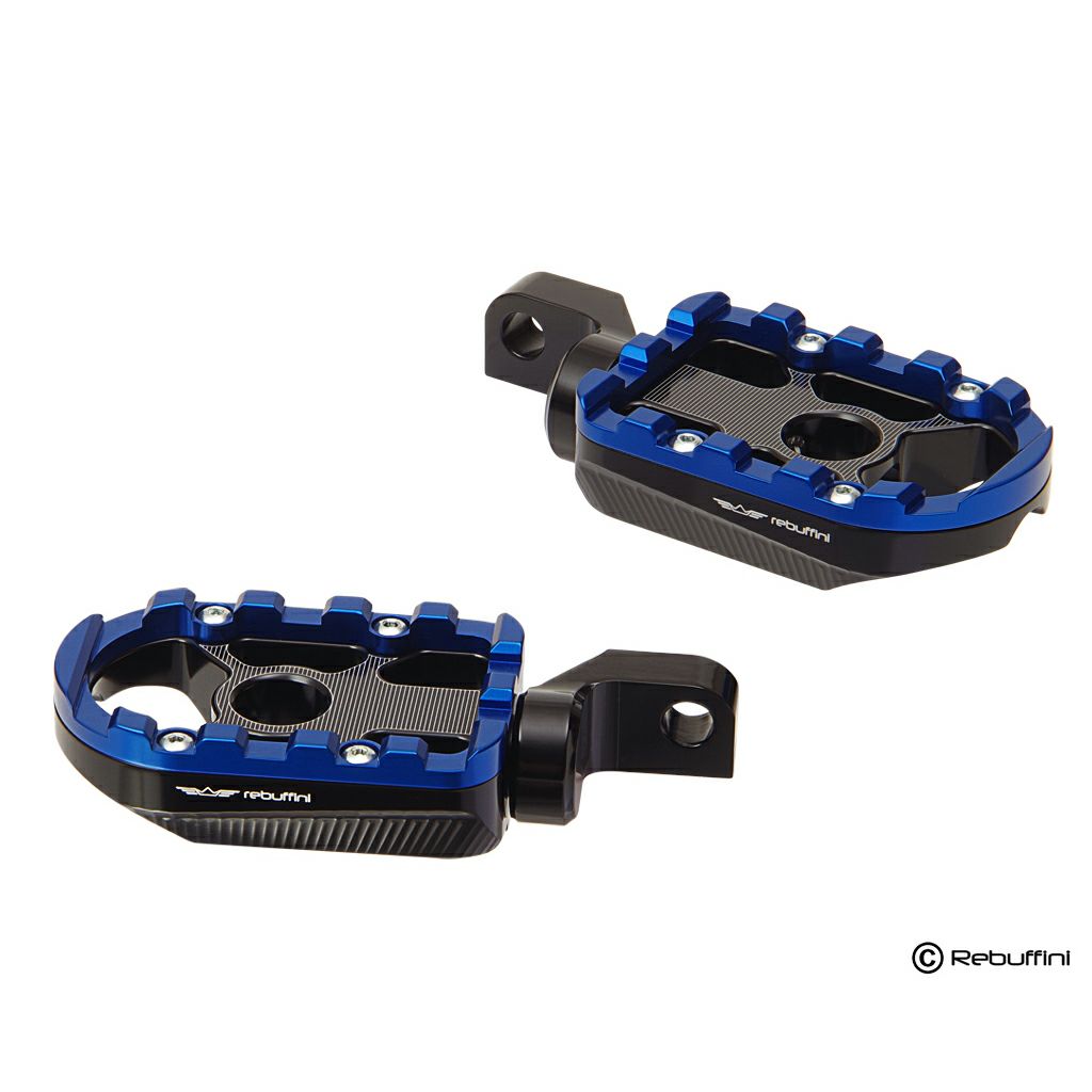 Wheelie ライダー フットペグ (ブラック/ブルー) XL1200X/S、XL1200V