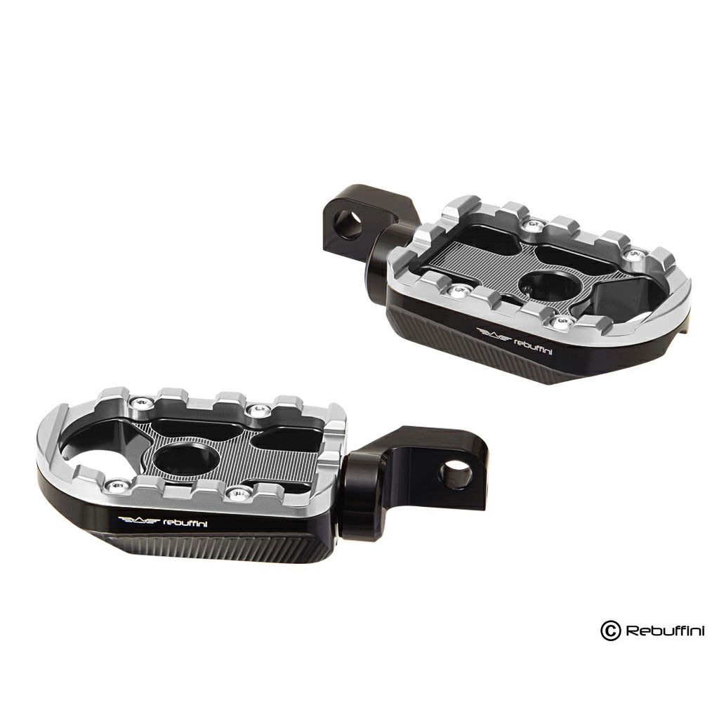 Wheelie ライダー フットペグ (ブラック/シルバー) XL1200X/S、XL1200V