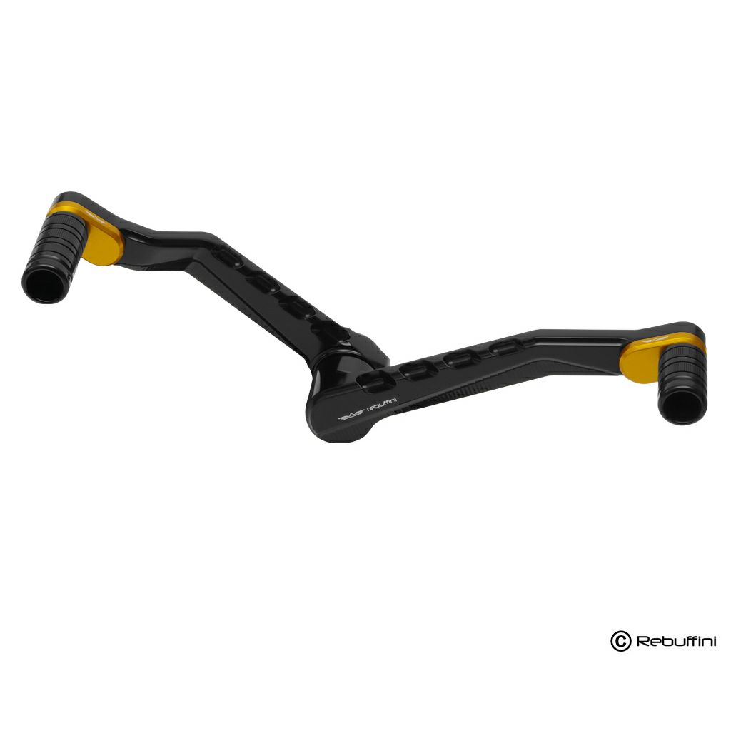 Wheelie ヒール＆トウ・シフトレバー (ブラック/ゴールド)