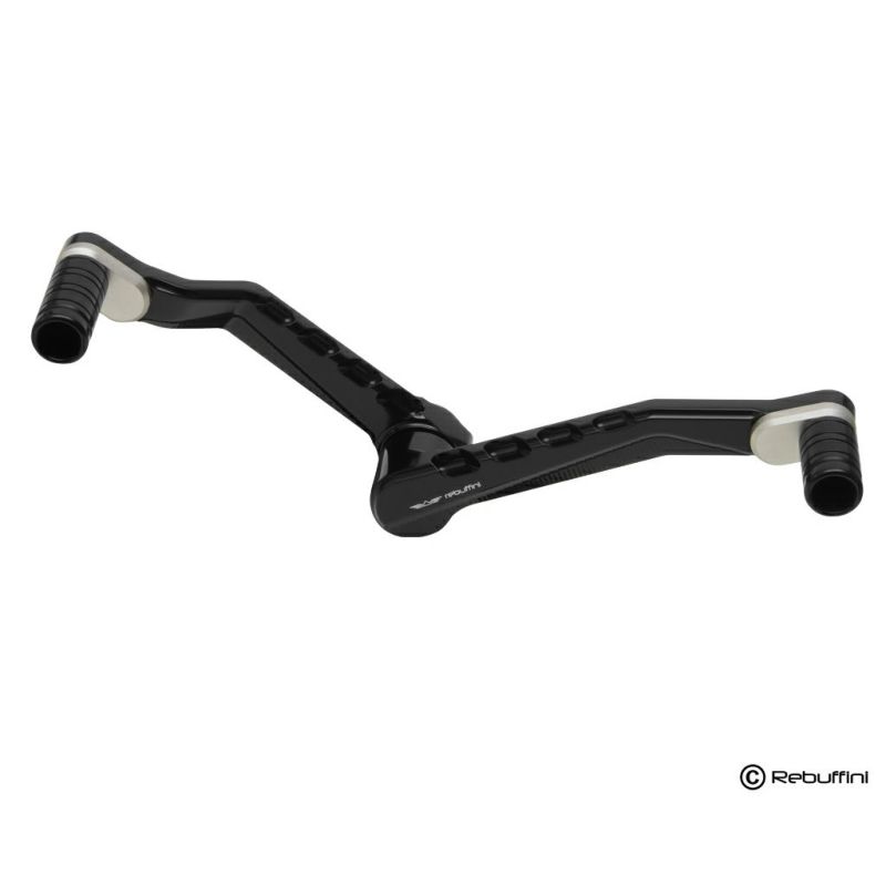 Wheelie ヒール＆トウ・シフトレバー (ブラック/シルバー)