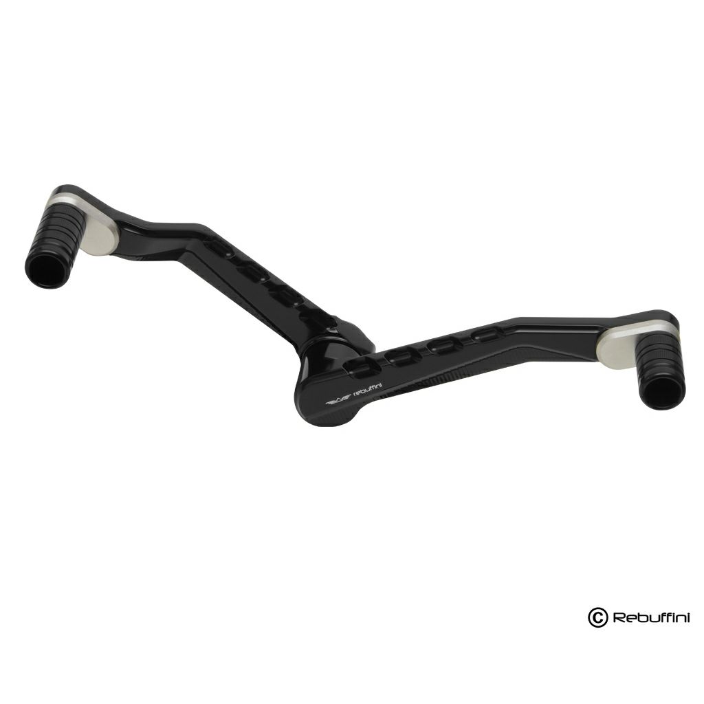 Wheelie ヒール＆トウ・シフトレバー (ブラック/シルバー)