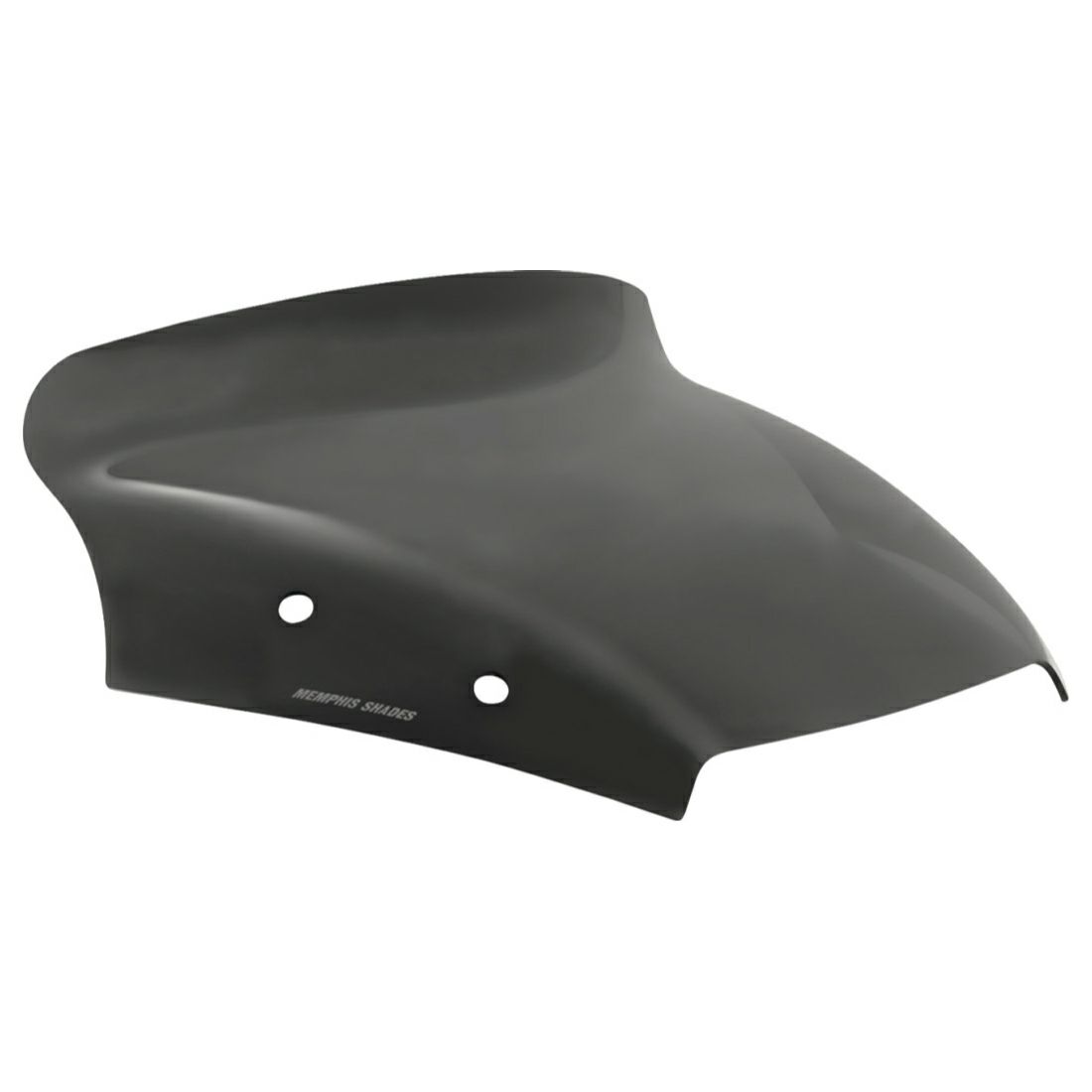 スポイラー・ウィンドシールド 4インチ (ダークブラックスモーク)1