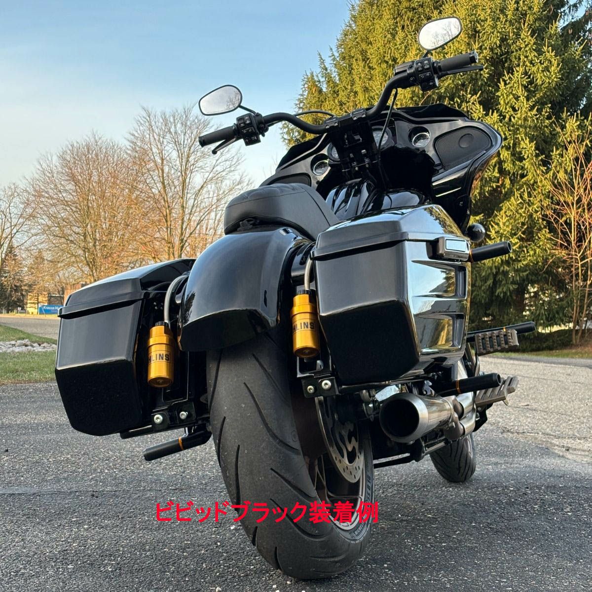 純正カラー仕上げ 2014～2023 ツーリング チョップド ハードラインサドルバッグ HOGWORKZ（ホグワークズ） 7