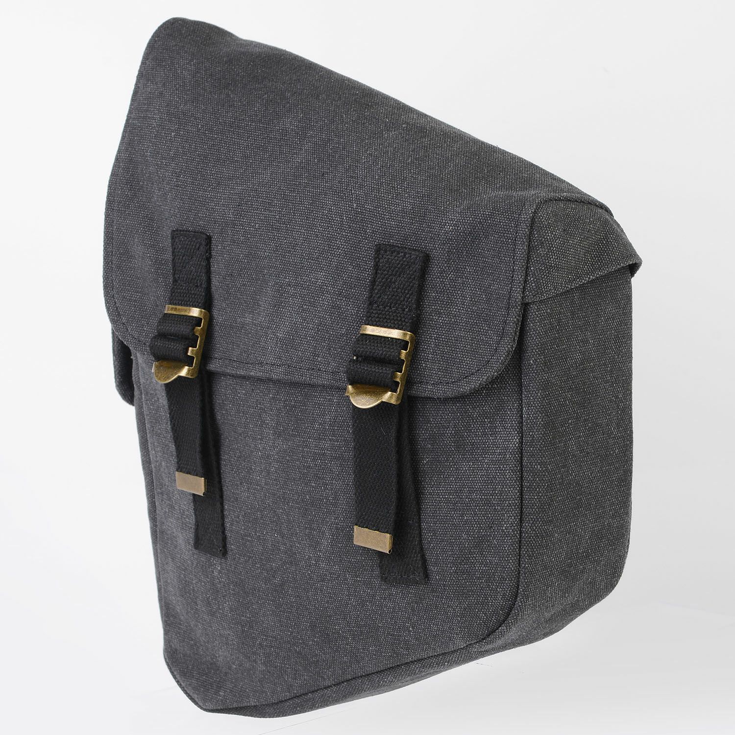 DIN マーケット キャンバス リジッド スイングアームバッグ ブラック 3