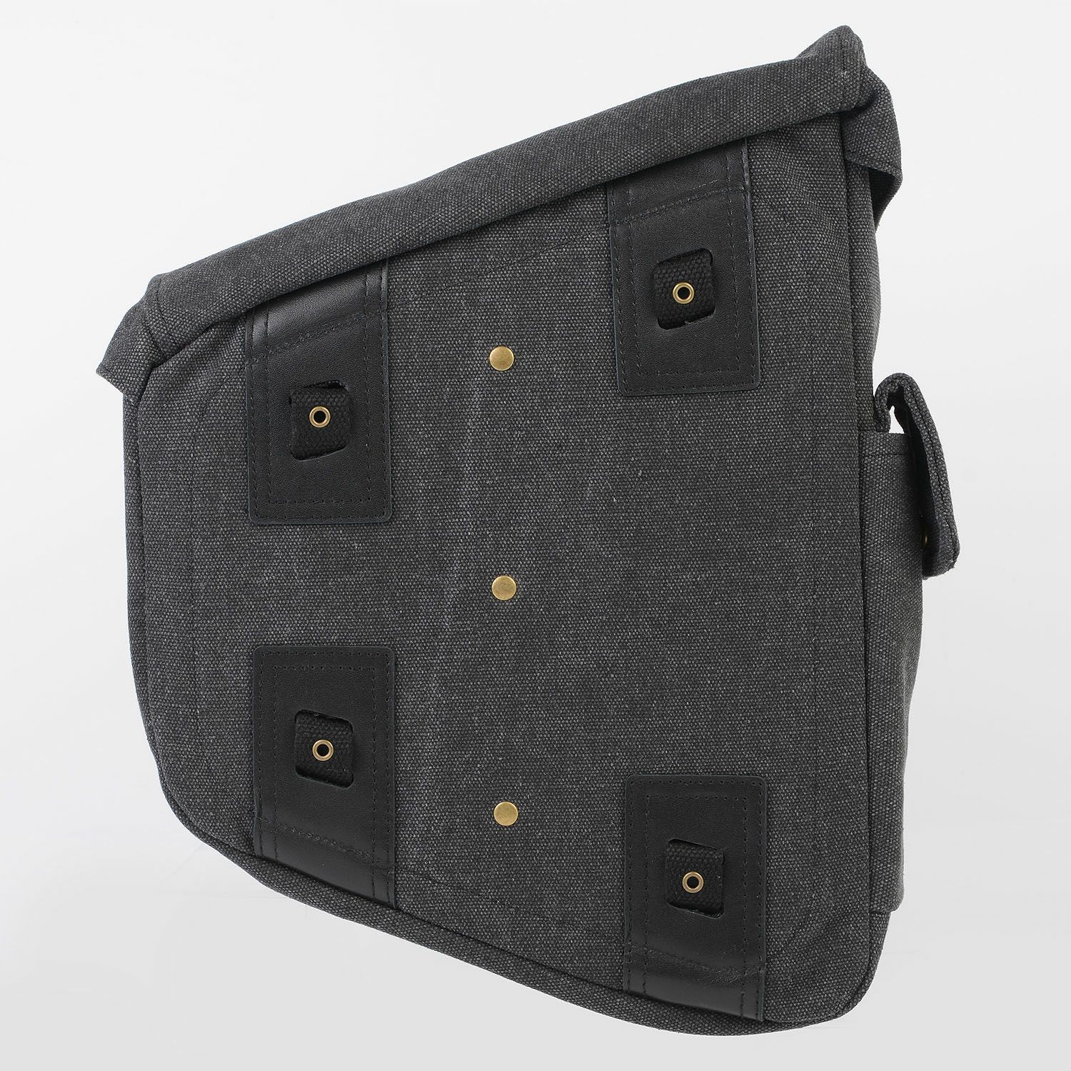 DIN マーケット キャンバス リジッド スイングアームバッグ ブラック 5