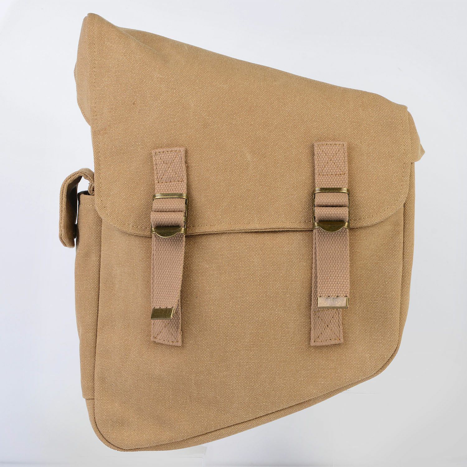 DIN マーケット キャンバス リジッド スイングアームバッグ カーキ 2