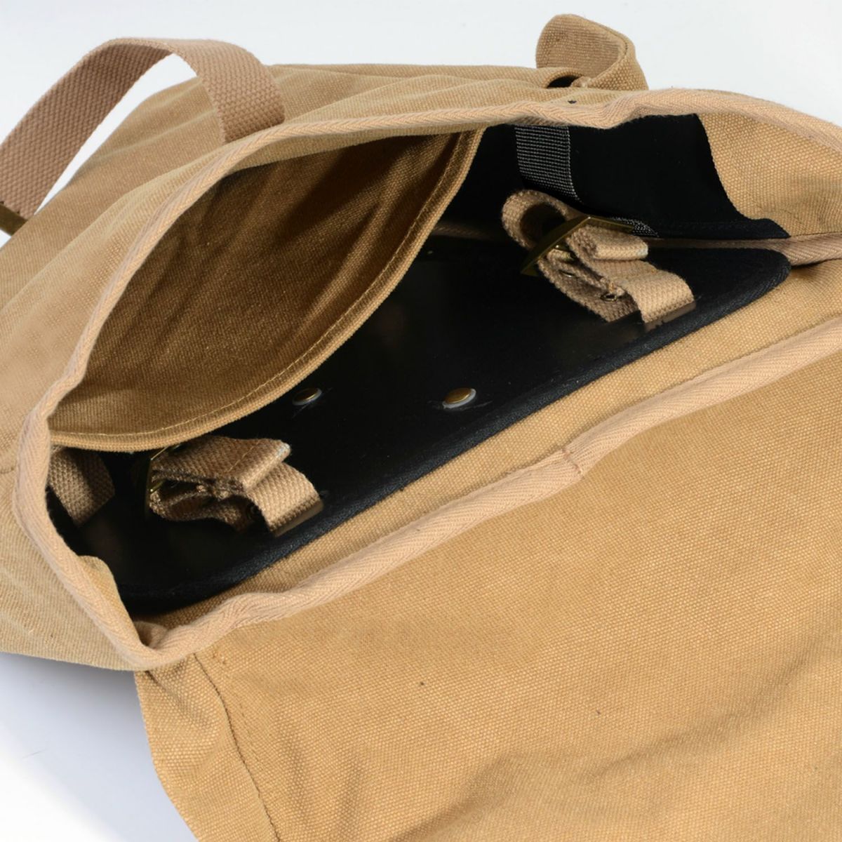 DIN マーケット キャンバス リジッド スイングアームバッグ カーキ 6