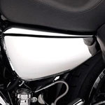 Drag Specialties　クロームサイドカバー　レフトサイド