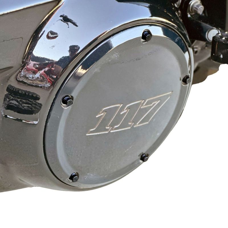 ツーリング、ソフテイル、ダイナ ダービーカバー ARPボルトキット ブラック BAMCO MOTORSPORTS (バムコ モータースポーツ)