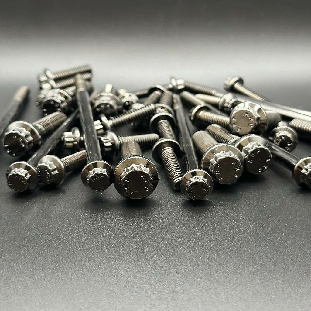 ツーリング、ソフテイル、ダイナ ダービーカバー ARPボルトキット ブラッククローム BAMCO MOTORSPORTS (バムコ モータースポーツ) 2