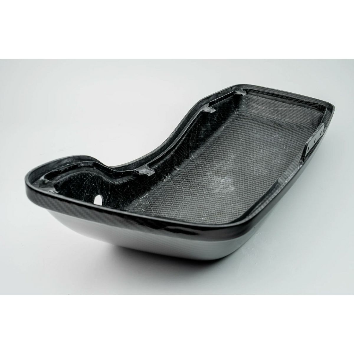 カーボンファイバー サドルバッグ・リッド (艶有り) 2014～2023 ツーリング2