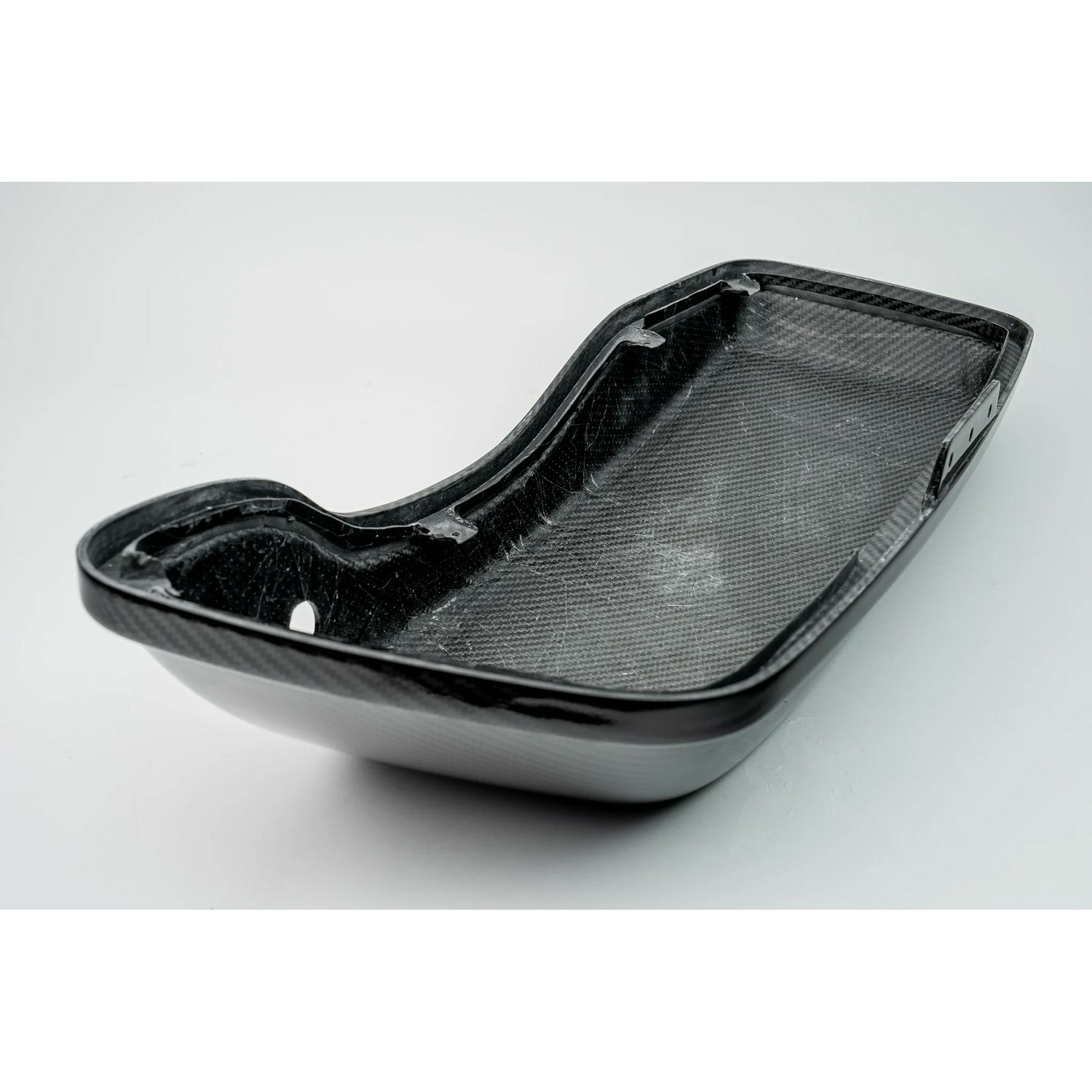 カーボンファイバー サドルバッグ・リッド (艶消し) 2014～2023 ツーリング1