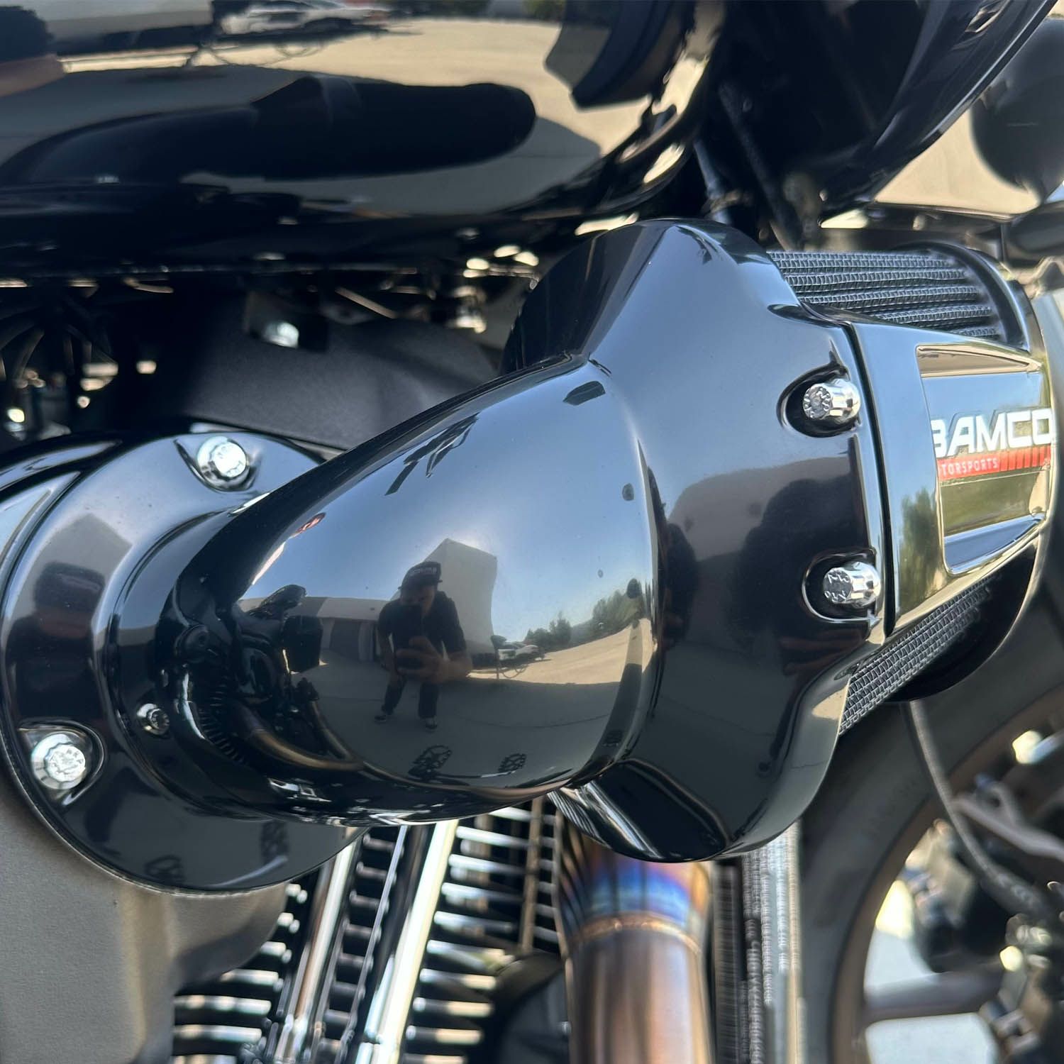 スクリーミンイーグル ヘビーブリーザー エリート エアクリーナー用 ARPボルトキット クローム BAMCO MOTORSPORTS (バムコ モータースポーツ)