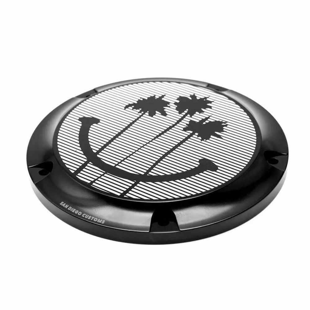 サンディエゴカスタムズ M8ソフテイル SKETCHY TIMES ダービーカバー 