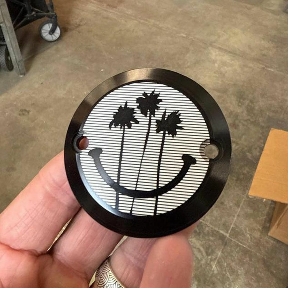 サンディエゴカスタムズ M8 タイマーカバー SKETCHY TIMES( グロスブラック) 