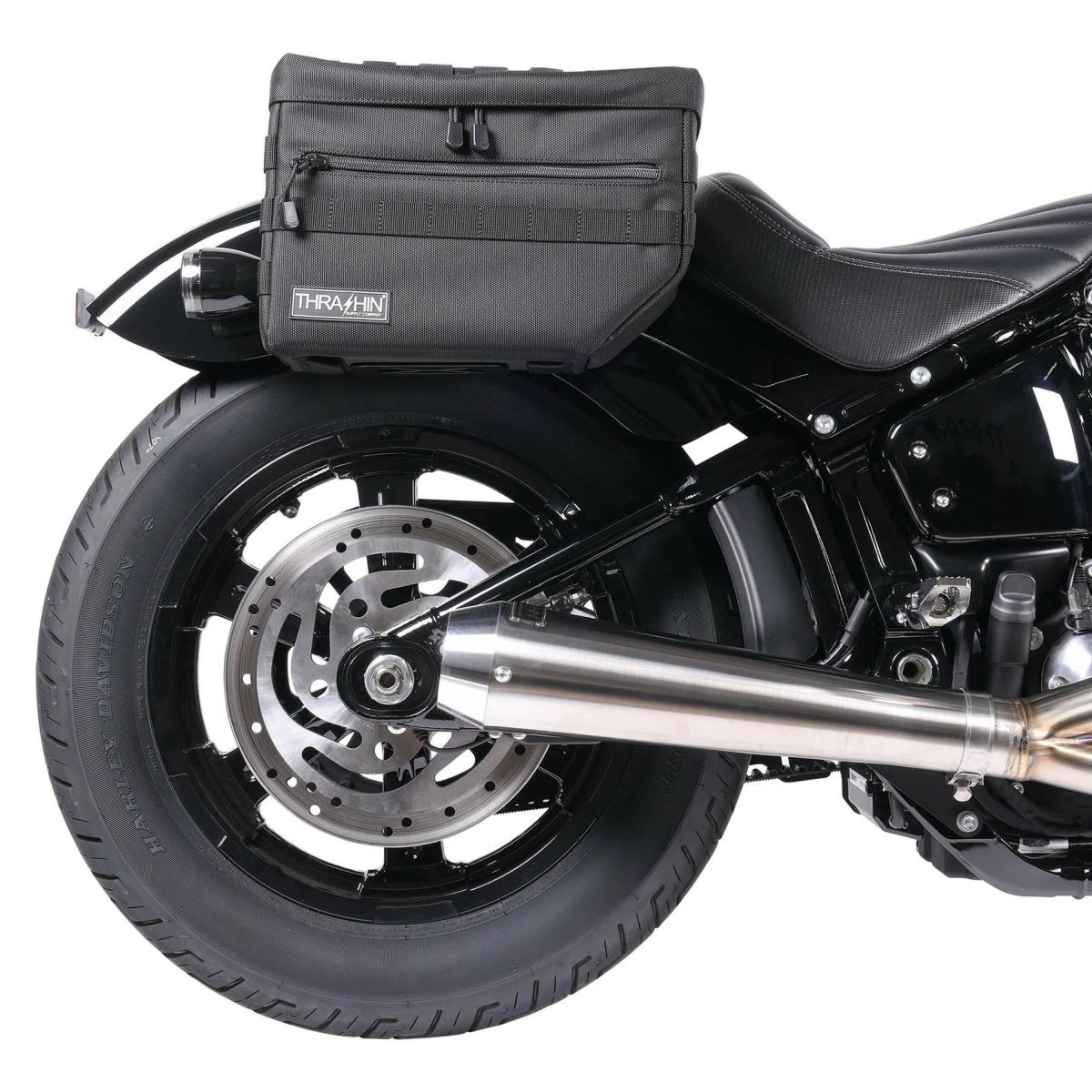 キックアップ・2-1フルエキゾーストマフラー M8ソフテイル5