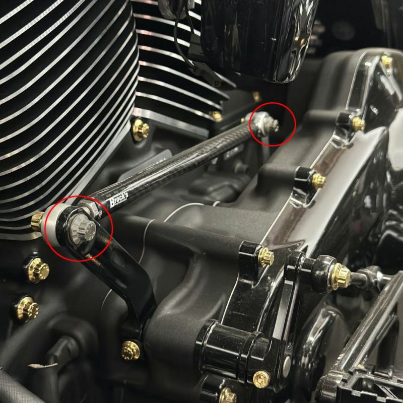 M8ソフテイル、ダイナ シフトリンケージ ARPボルトキット ステンレス BAMCO MOTORSPORTS (バムコ モータースポーツ)