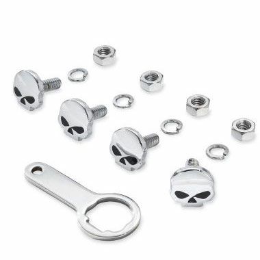 スカル・ライセンスプレートマウンティングハードウェア-01