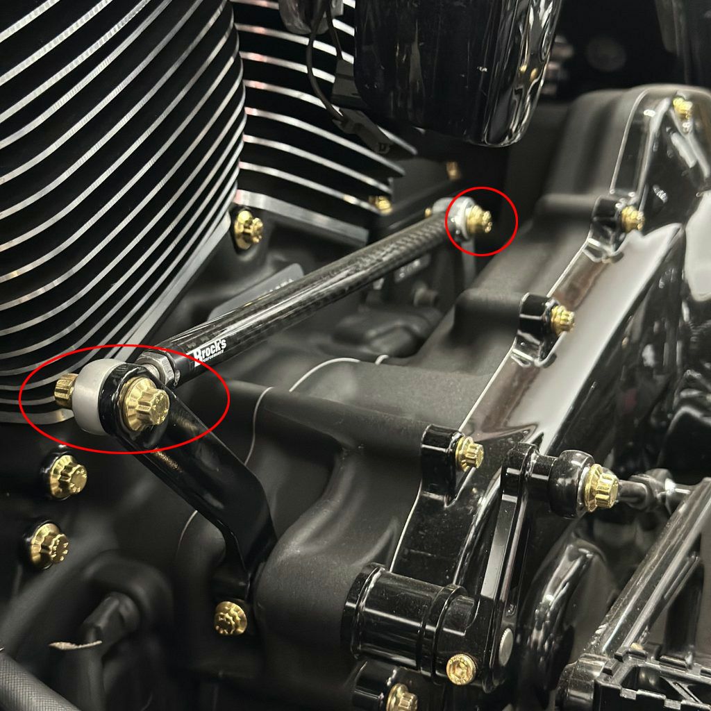 1986以降ツーリング シフトリンケージ ARPボルトキット ゴールド BAMCO MOTORSPORTS (バムコ モータースポーツ)